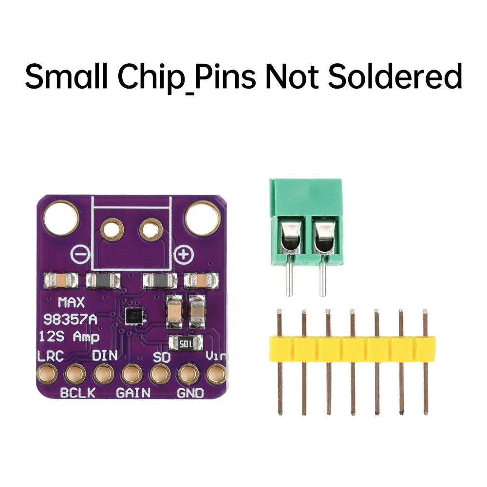 MAX98357 I2S Audio Amplifier Module Audio Amplifiers Filterless Class D Amplifier for ESP32 Raspberry Pi