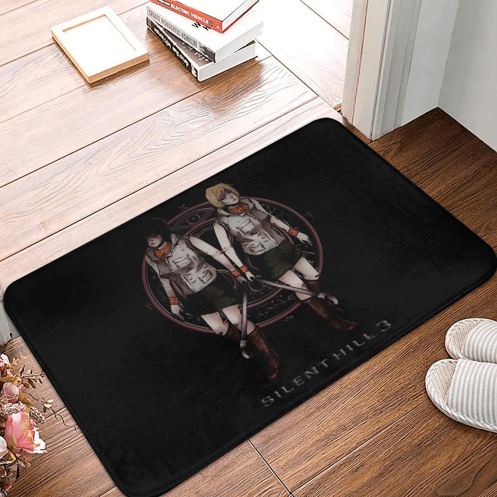 Silent Hill 3 Doormat Mat Anti-Slip Bathroom Kitchen Garage Rug Carpet 40*60cm
