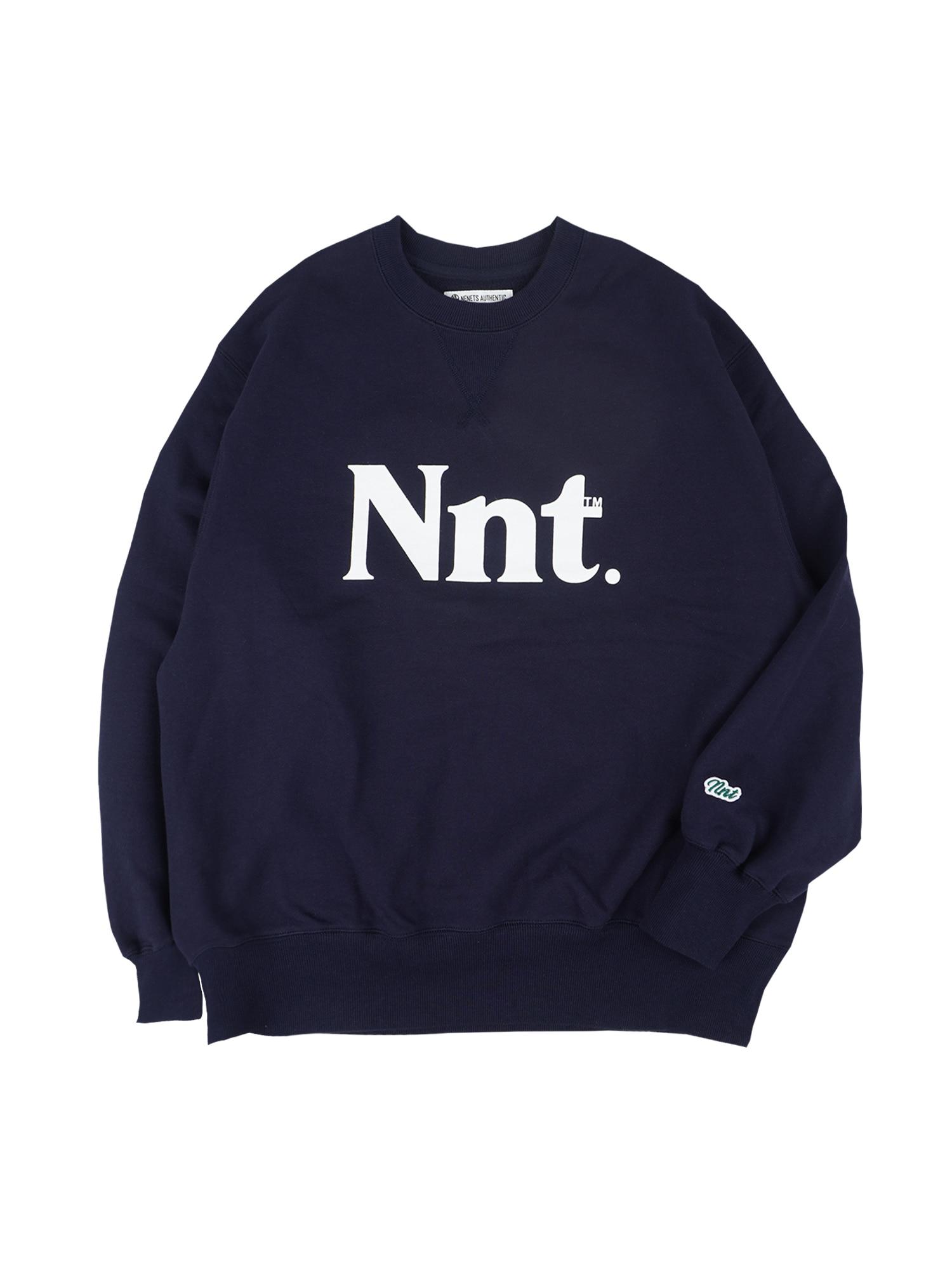 Аутентичные свитшоты с логотипом Ненцев Nnt Темно-синие Navy/Basic(M)/Free