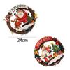 Creative Christmas Welcome Door Pendant Retro Santa Claus Snowman Decoration  Home