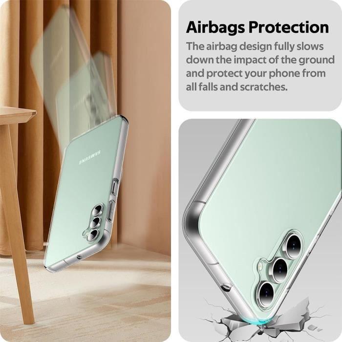 Coque de protection - PROSHOP - pour Samsung Galaxy S23 FE - Silicone - Transparente - Antichoc
