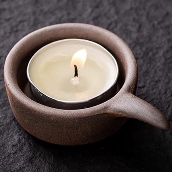 Arzător Ceramic pentru Aromaterapie, Arzător pentru Uleiuri Esențiale, Suport pentru Lumânare Tip Pastilă, Încălzitor pentru Ceainic, Kit Arzător de Tămâie Zen pentru Parfum de Casă, Meditație, Relaxare