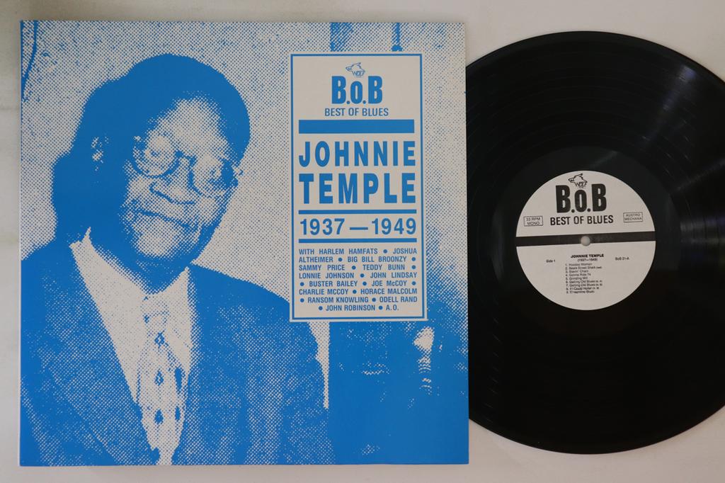 LP Record JOHNNIE TEMPLE  19371949 BOB21 WOLF 1990 Austria Blues Used