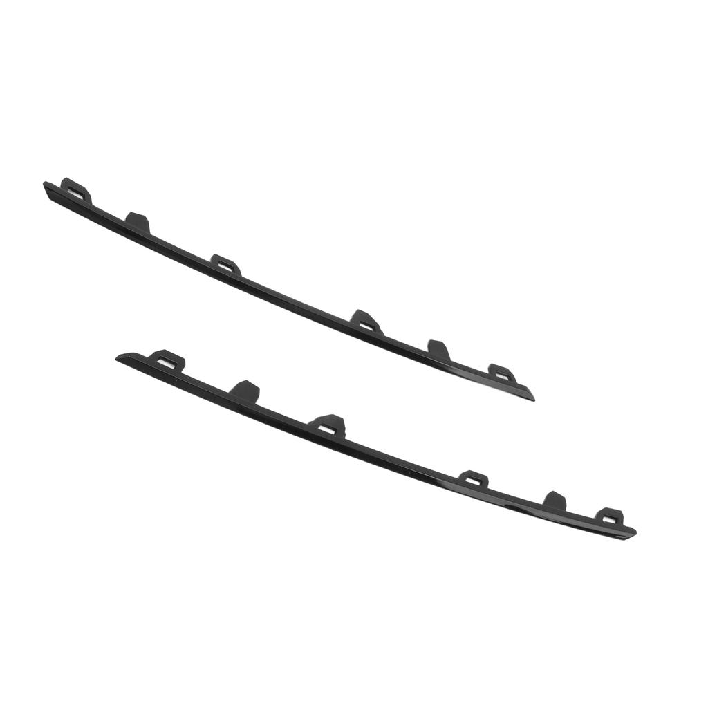 960104760R Gloss Black Front Bumper Grille Moulding Trims 960104760R for Clio V Pre‑Facelift 2020 To 2023 Front Grille Trim