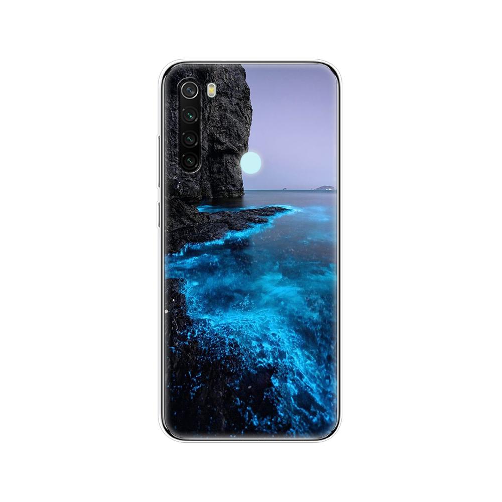Pre xiaomi Redmi Note 8T Puzdro Silikónové Maľované Mäkké TPU Pre xiaomi Redmi Note 8 pro Puzdro Fundas Coque Redmi NOTE 8 Puzdro nárazník