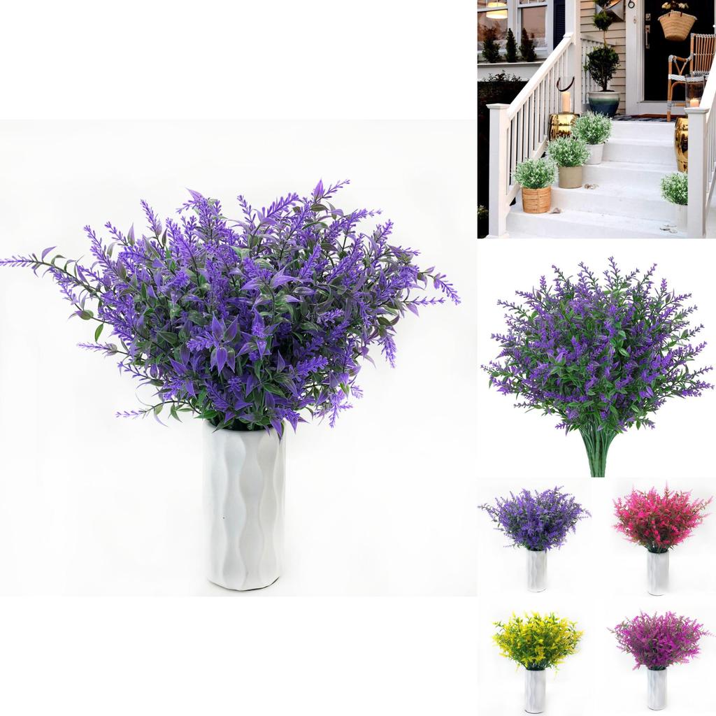 Realistická levandule s řemeslným zpracováním vstřikováním pro venkovní terénní úpravy