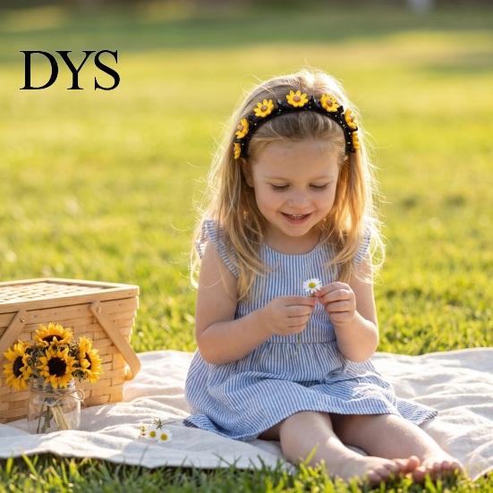 Non Slip Plastic Hair Bands Fashionable Flower/Fruit Headband with Clips for Girls, Accessory Thick Decorative Headwear Shower and Thin Hair,