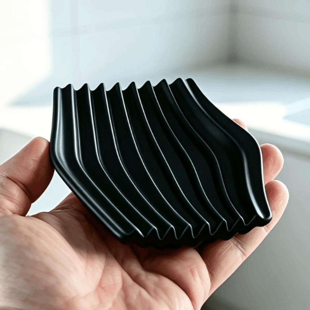 Drain Design Soap Dish 3D Printed Soap Holder Soap Organizer Drying Soap Container  Wash Basin
