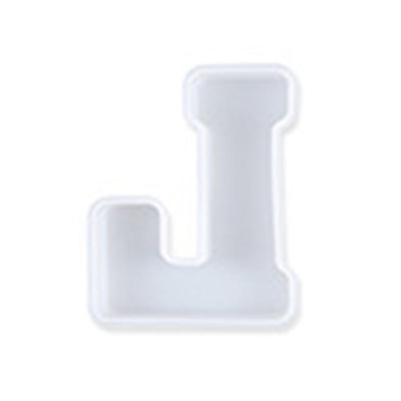 

Alphabet Silicone Casting Mould Resin Letter Mold Keychain Pendant Capital Table Ornament Epoxy Mold DIY Jewelry Craft