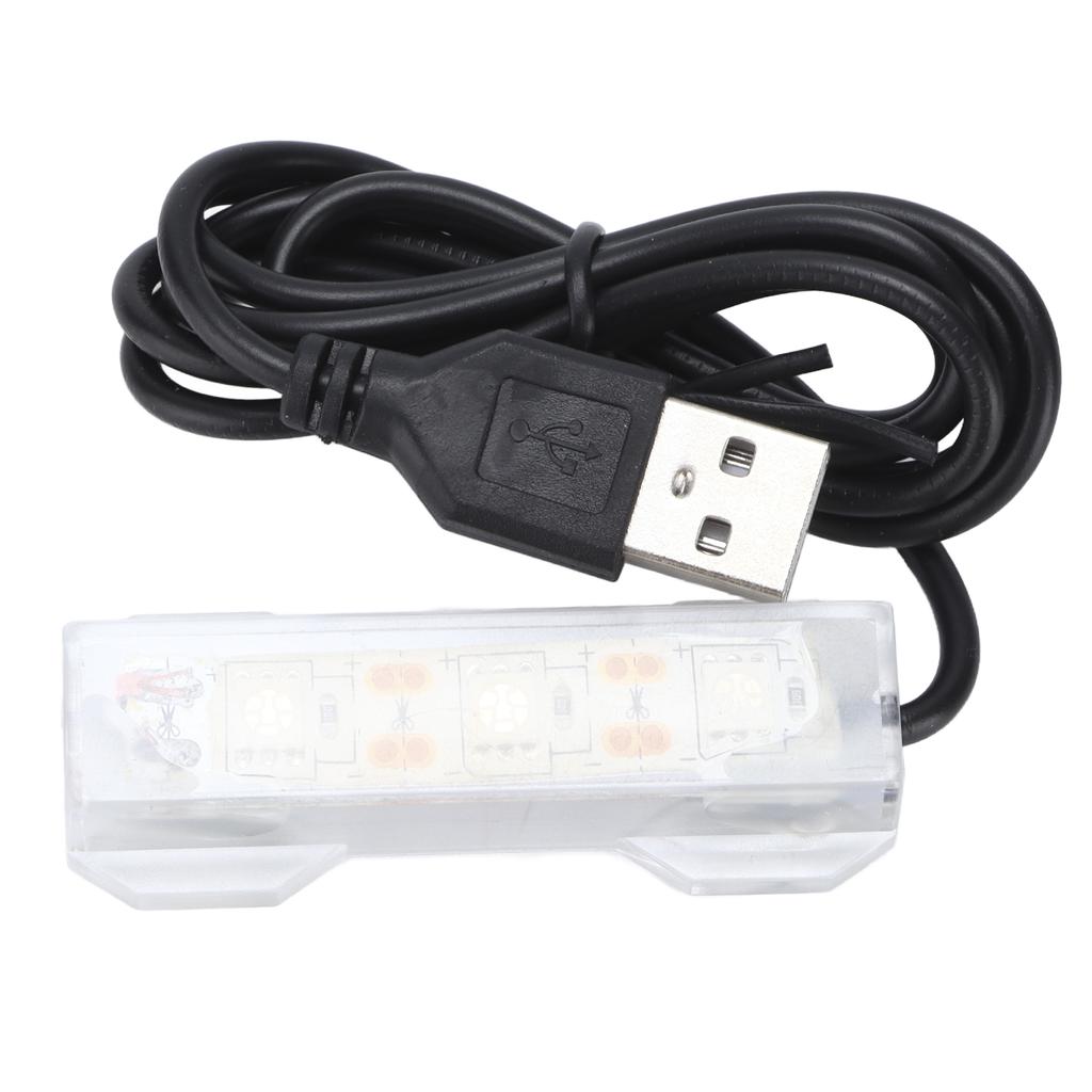 Aquarium Light USB Charging Plastic Fish Tank LED Light for Aquatic Plants Landscape