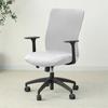 1PC Velvet Computer Office Chair Cover Solid Color Stretch Armchair Slipcover Anti-dirty Rotating Gaming Desk Seat Chair Covers