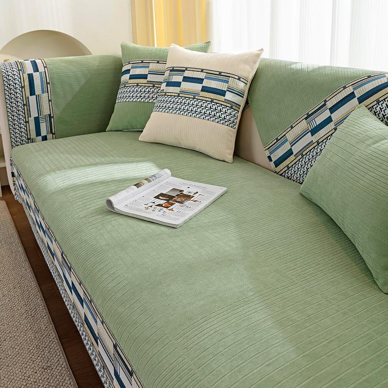 

Universal Non-Slip Sofa Cushion Four Seasons Simple Modern Leather Seat Cover Soft Comfortable Home Decor 70*70cm