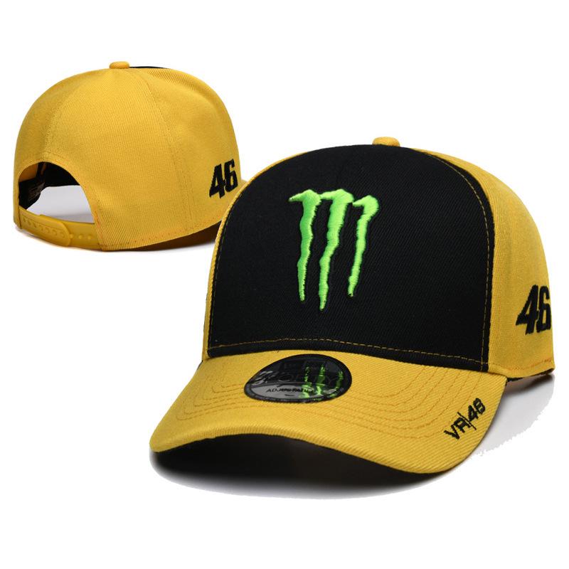Ghost Claw Racing Hat: Summer Motorcycle Team Baseball Cap with Machine Embroidery for Men and Women Adjustable