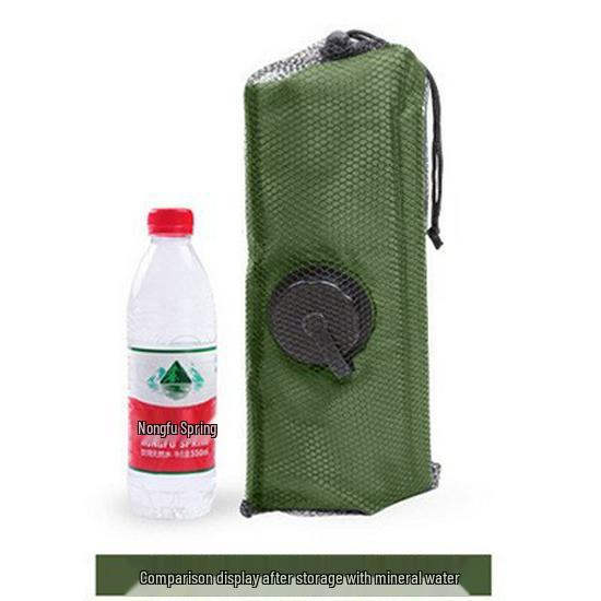 Portable Solar Shower Bag for Outdoor Camping and Self-Driving Tours - Hot Water Storage Solution