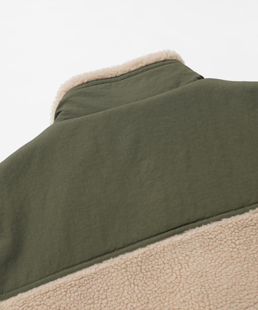 Frizmworks Snug Fleece Vest _ Dusty Beige