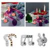 3D Candlestick Silicone Mold Music Symbol Shaped Candle Base Molds Candle Holder Mould Stylish Home Decorations Moulds