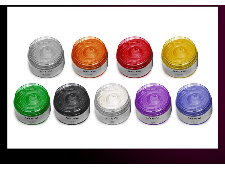Heiß verkaufende graue Haarwachs-Knete für das Styling von Männern