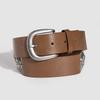 New Accessories for Women's Belt Retro Versatile Women's Pin Buckle Belt