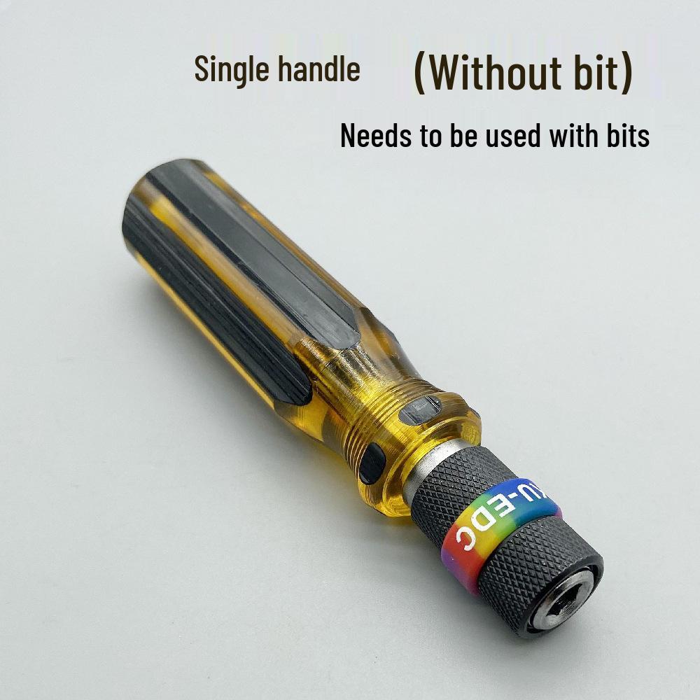 Dual-Ended 6.35mm Multi-Use Screwdriver with Phillips & Wrench Bit