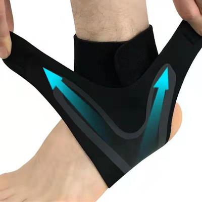 Unisex Sports Ankle Support Sleeve for Sprain Protection In Basketball & Running