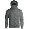 Design Primavera Outono Sudadera com Capuz e Zíper de Camada Dupla Jaqueta de Bolso Solta Estilo Rua Moda Masculina Casais