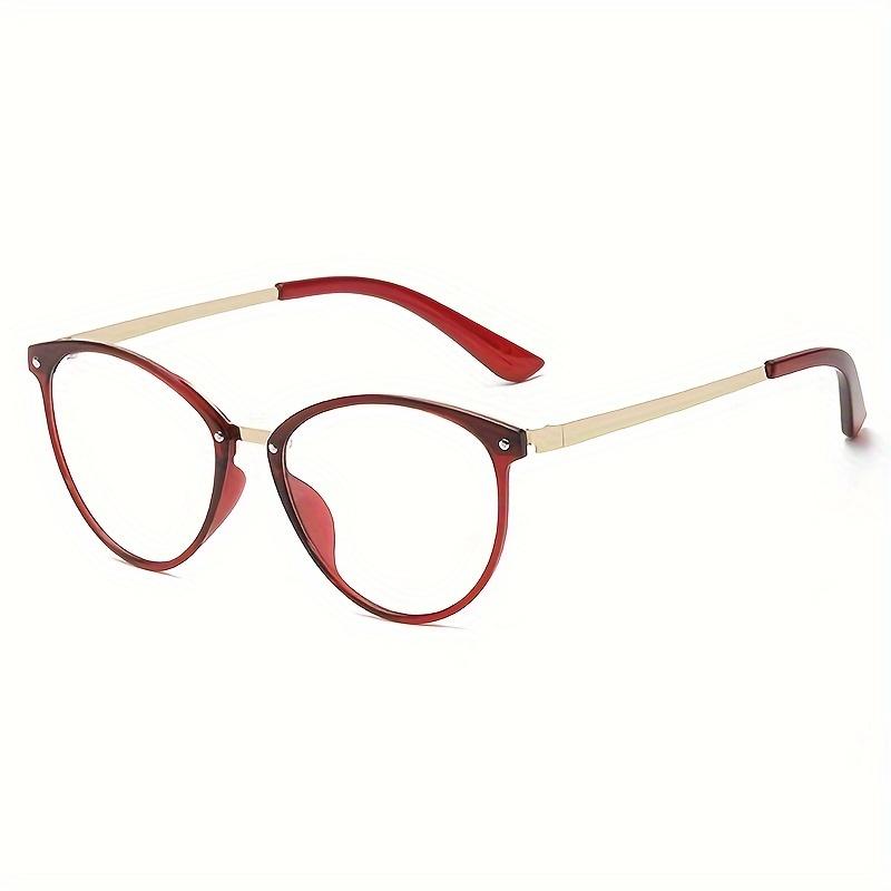 New Model Metal Cat'S Eye Fashion Day And Night Dual-Use Anti-Blue Light Glasses For Men And Women