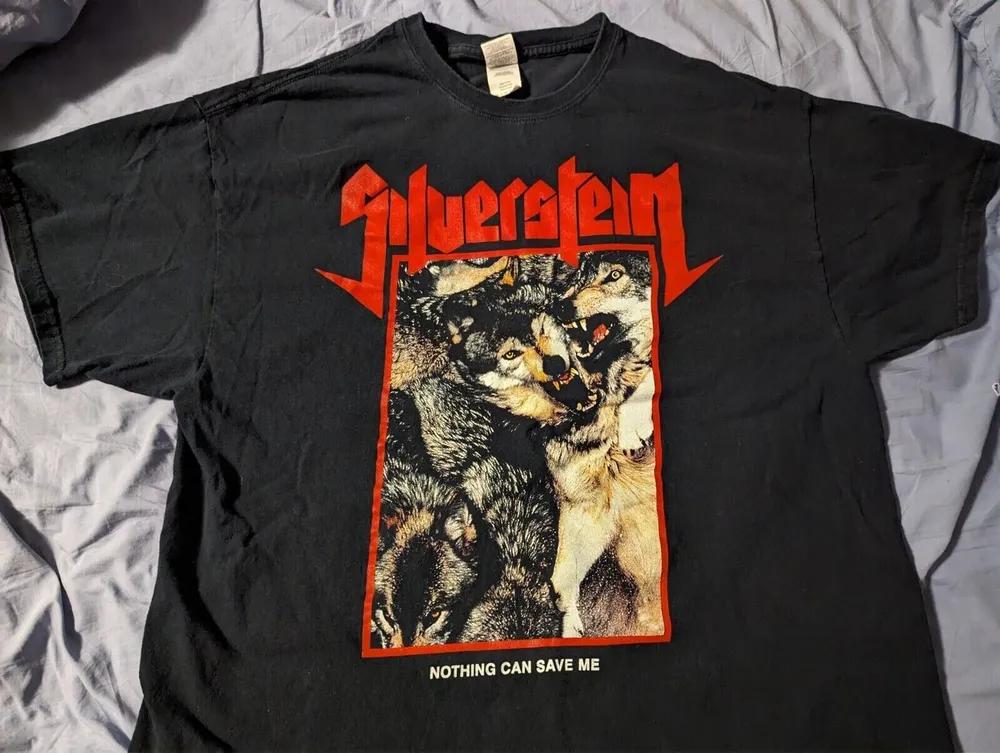 Unisex Short Sleeve Crew Neck Cotton T Shirt Silverstein Band Nothing Can Save Me S