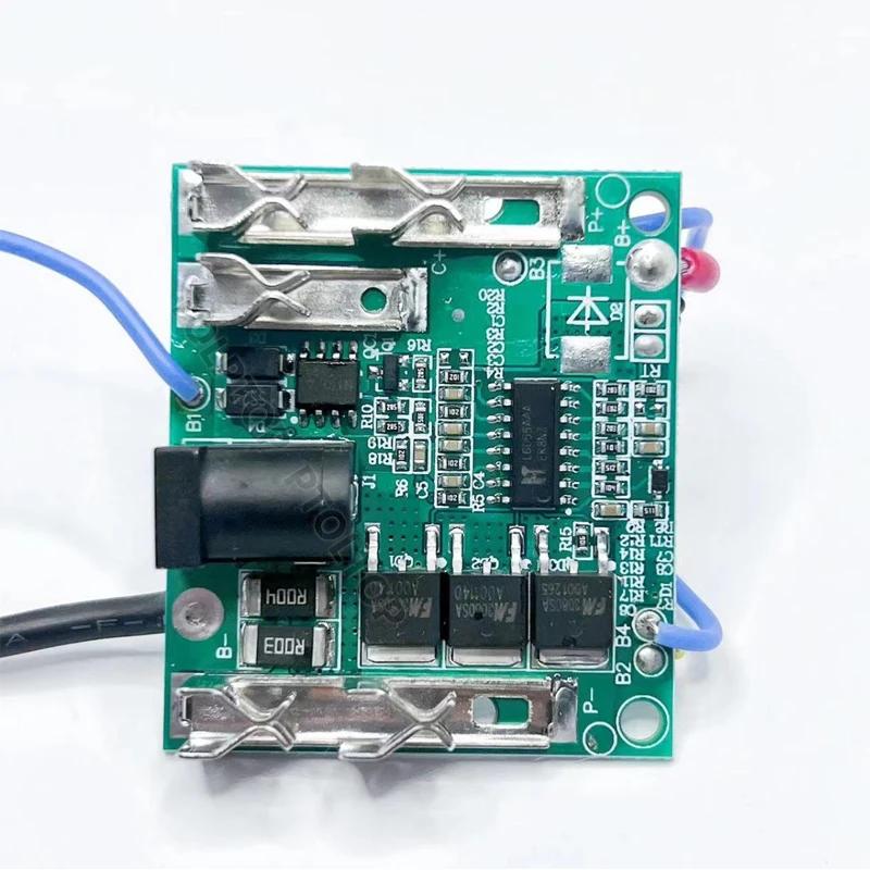 1PC DIY Battery Charging Protection Board 3MOS 18/21V Li-Ion Lithium Battery Pack Protection Circuit Module Makita Power Tools