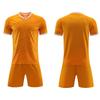 Soccer Uniform Set Training Camp Team Uniform Adult Children Short-Sleeved Soccer Uniform Can Absorb Sweat And Breathe