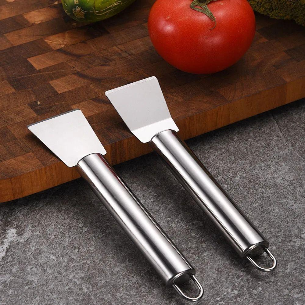 2 Stück Multifunktionaler Küchenreinigungsschaber Schwerlast-Klebstoffschaber Schneeschaufel Bodenreinigung