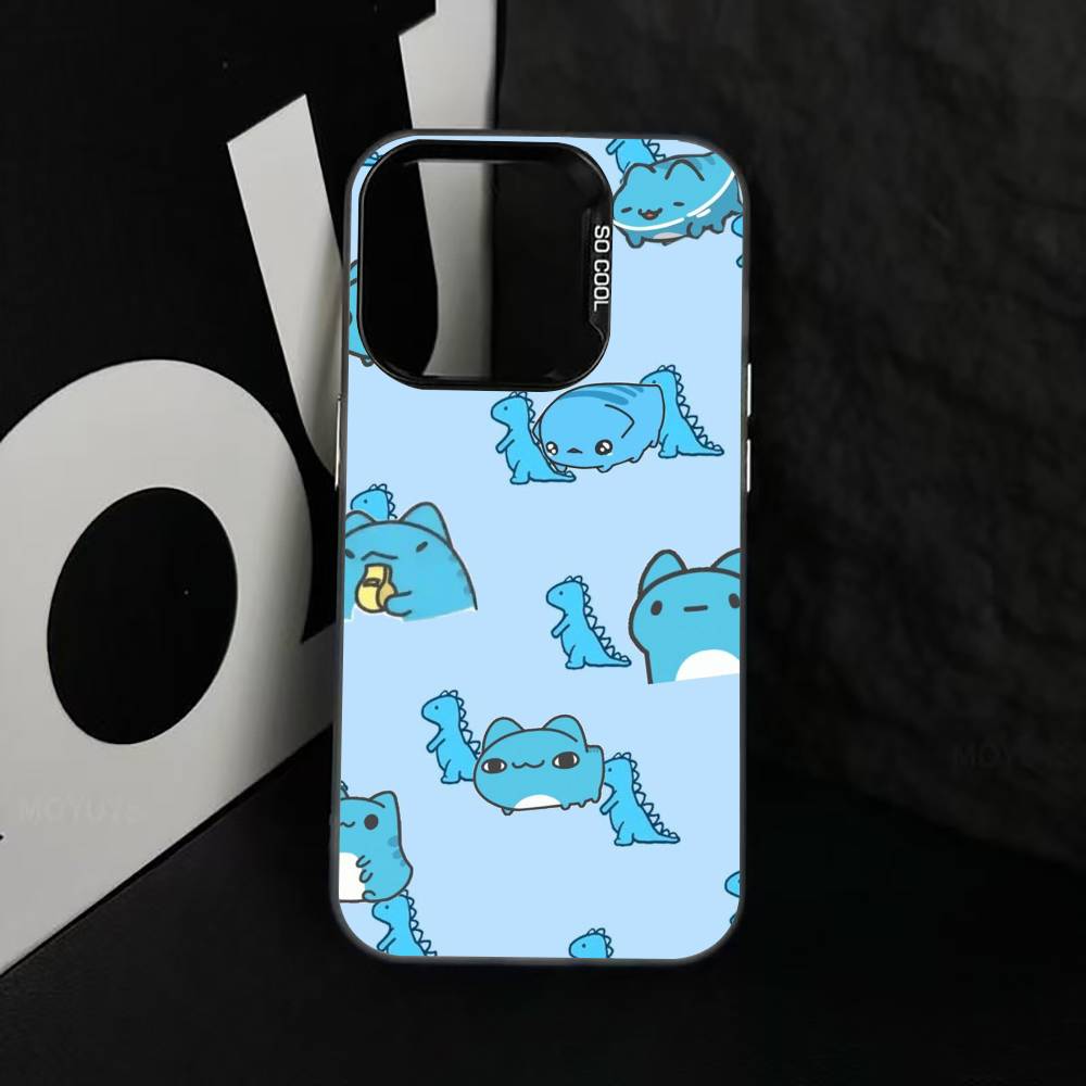 C-Capoo Kawaii B-Bugcat Phone Case For iPhone 17,16,15,14,13,12,11 Plus,Pro Max,XS,Colorful Silver Phone case Funda Cover