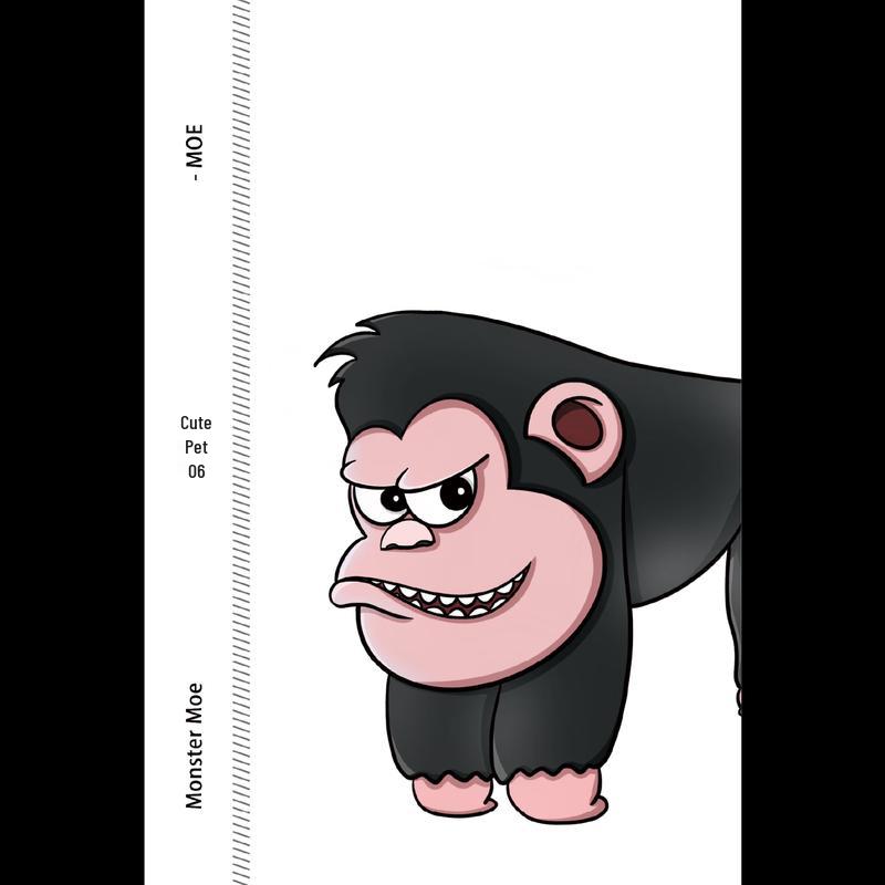 

MONSTER MOE Прозрачная милая пленка для задней панели телефона с питомцем iPhone 15