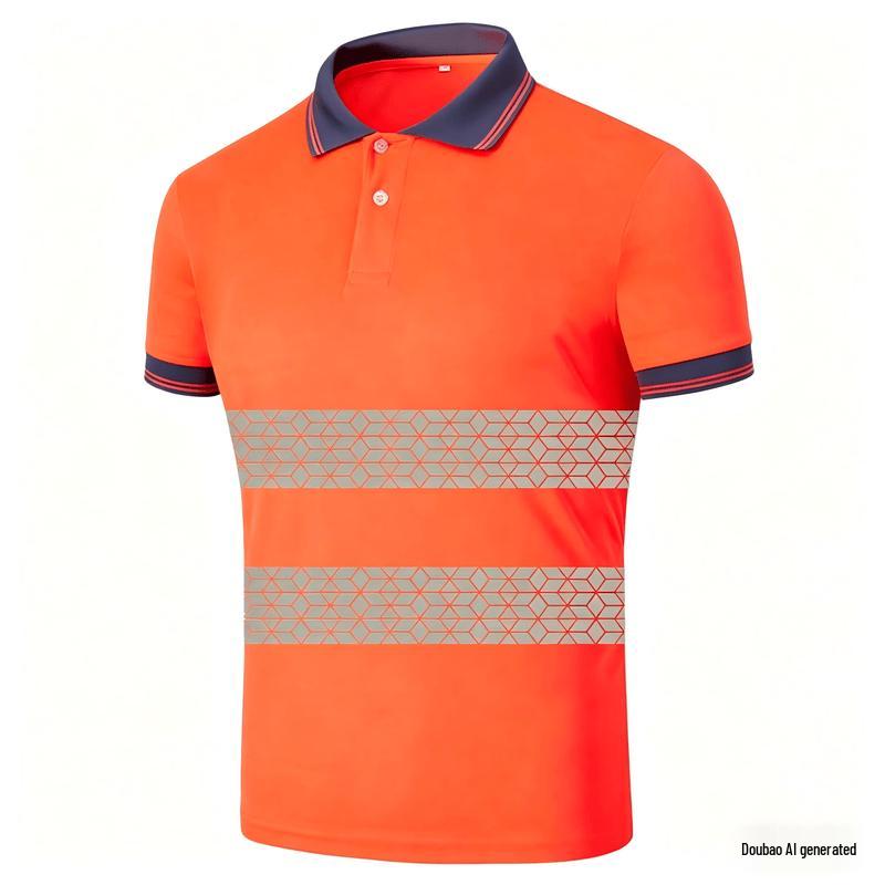 Reflective Safety Polo Shirt