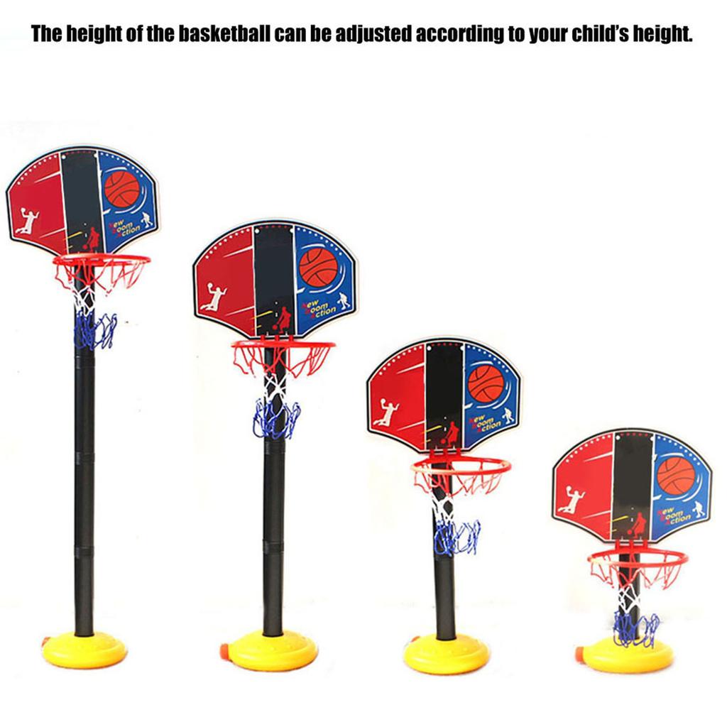 Portable Adjustable Miniature Basketball Set Toy for Training Outdoor Indoor Sport Gifts