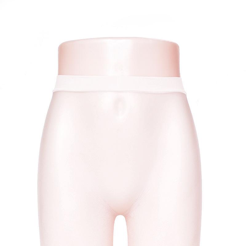 Seamless Velvet Deep-Crotch Transparent Stockings - Ultra-Thin, Plus Size, Easy Wear 