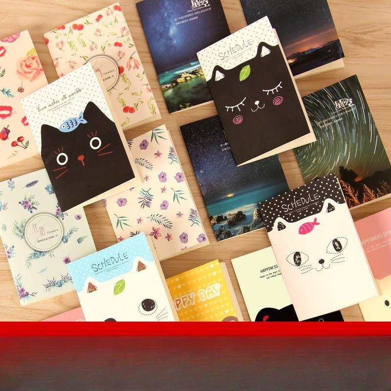 64k Horseback Riding Booking Line Book, Notebook, Small Notebook, Notepad, Cute Primary School Student Prize Carry Book