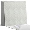 Set of Self-Adhesive Vinyl Tiles with Pattern for Bedroom Herringbone Pattern 20x20x20 cm