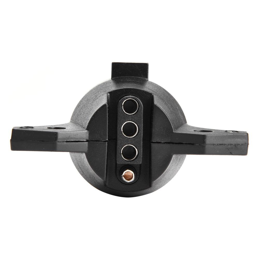12V 7 to 4 Pin US Standard Trailer Light Plug Truck Cable Connector Adapter