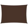 VidaXL Sunshade Sail Rectangular Oxford Fabric 3x4.5 M Brown