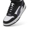 Sneakers da uomo Puma RBD Game alti alla caviglia in pelle neri (385839-32)