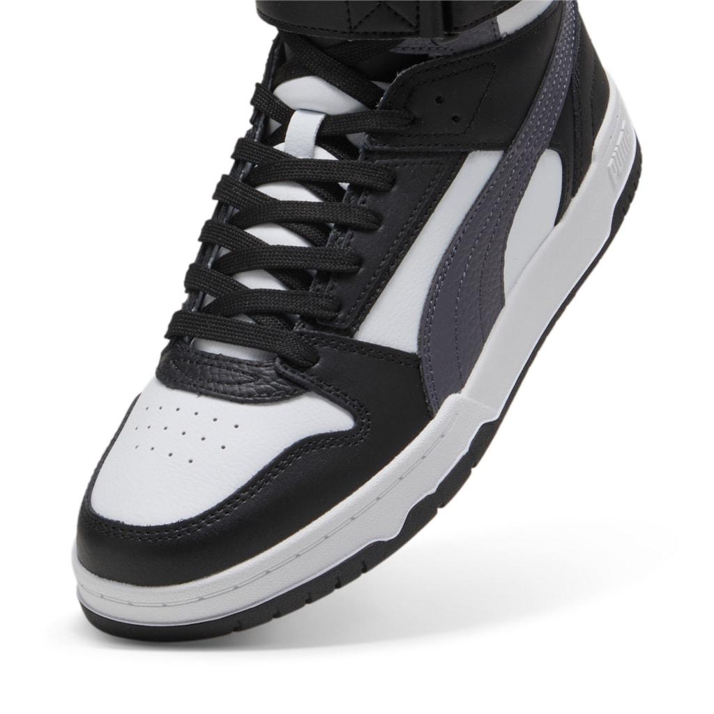 Sneakers da uomo Puma RBD Game alti alla caviglia in pelle neri (385839-32)