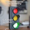 Desktop Sign LED Traffic Light USB Powered Busy Light Indicator Wall Lamp  Desktop Decoration