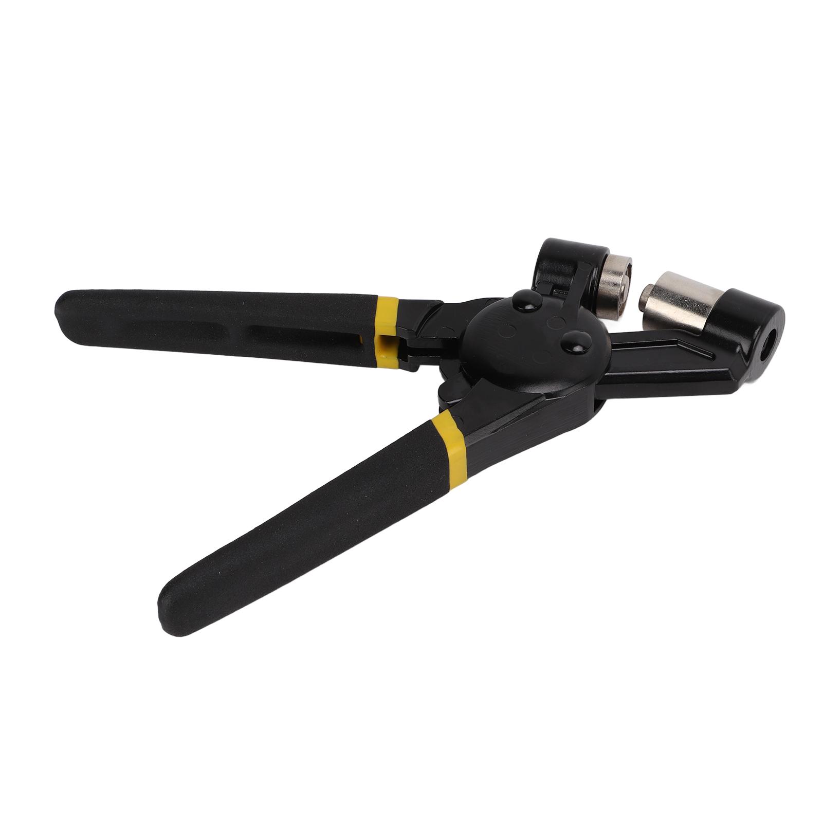 

Плоскогубцы Дырокол Машина Нескользящая Ручка Удобная Носить Гибкое Использование 10 мм Пряжка Машина Для Одежды