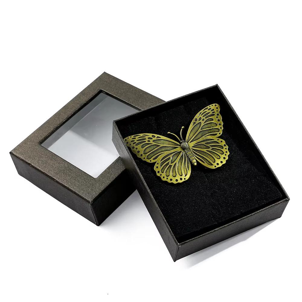 Paper Clip Vintage Book Clip Bronze Metal Insect Bookmark Butterfly Bookmarks  School Supply