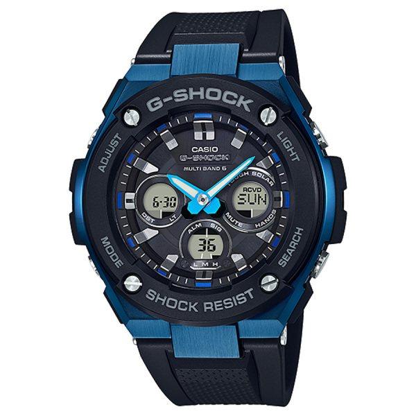 

Casio G-Shock Mid Size GST-W300G-1A2JF Black Dial Men s Watch New