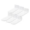 Floating Shoe Shelves Acrylic Display Wall-Mounted Rack - White