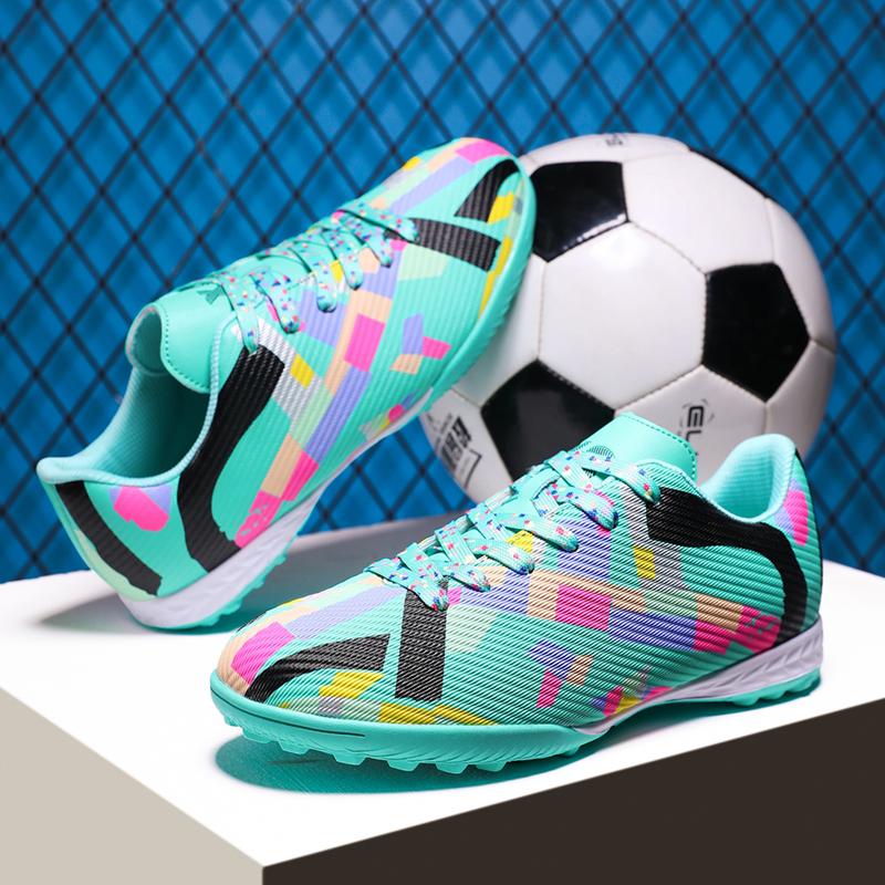 Soccer Shoes for Mens TF/FG Professional Fast Outdoor Anti Slip High Quality Field Soccer Boots' Soccer Cleats for Professionals for Men