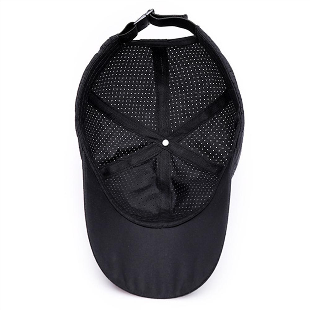 Unisex Uv Protection Baseball Cap Quick Drying Summer Outdoor Casual Sun Hat For Travel Hiking Daily