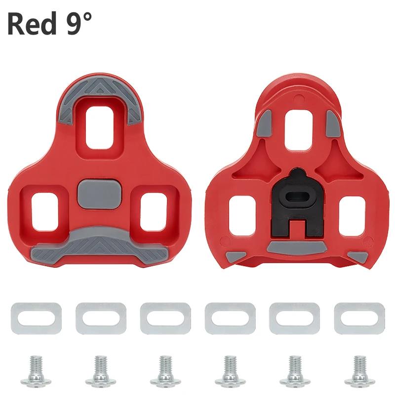KEO Road Bicycle Pedal Cleats Self-Locking 0/4.5/9 Degree for LOOK KEO Clip Cycling Shoes Compatible with Road Bicycle Pedals 6