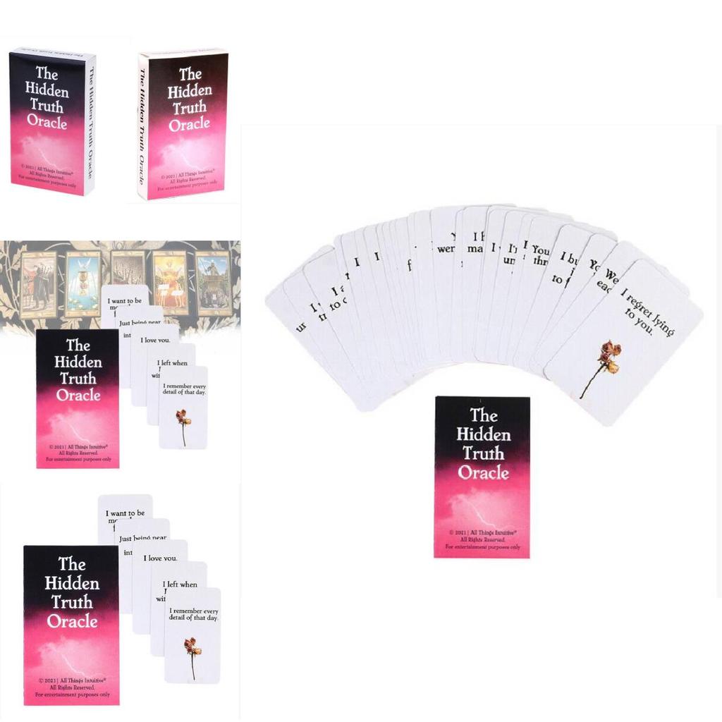 Tarot Cards Oracle Cards Copper Paper Material Party Game Cards Tabletop Cards